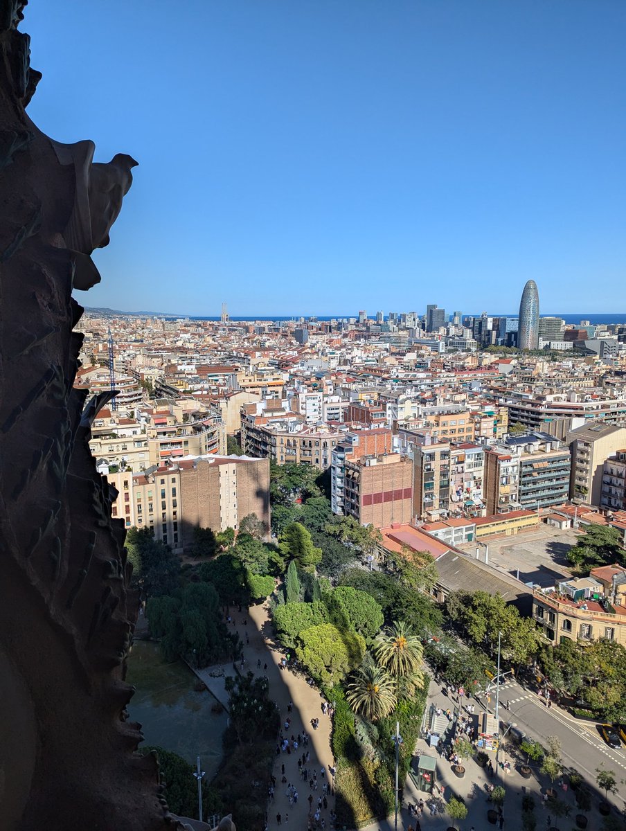 Sagrada Familia today.