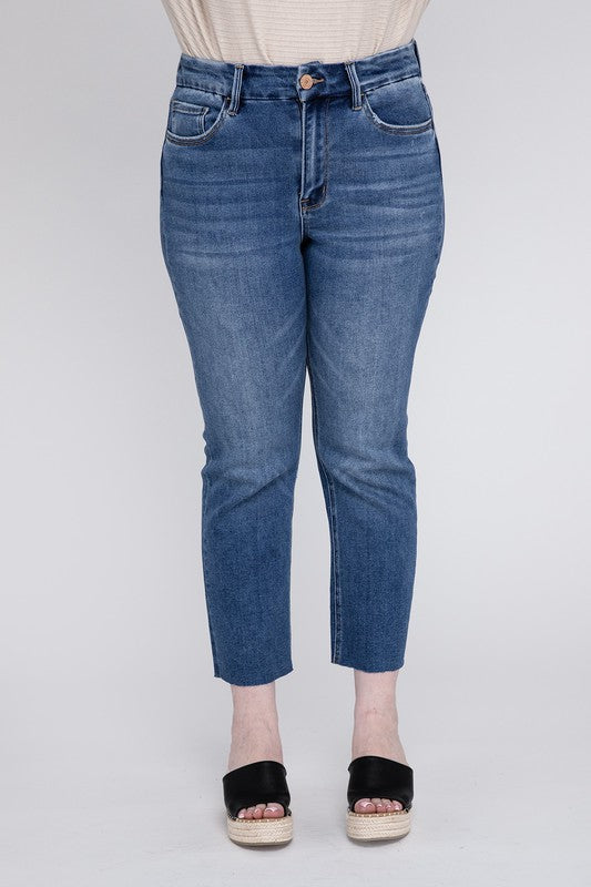 Check out this product 😍 Plus Size High Rise Slim Straight Jeans 😍 
by VERVET by Flying Monkey starting at $81.98 USD. 
Show now 👉👉 shortlink.store/ylgfwkgfg5yi