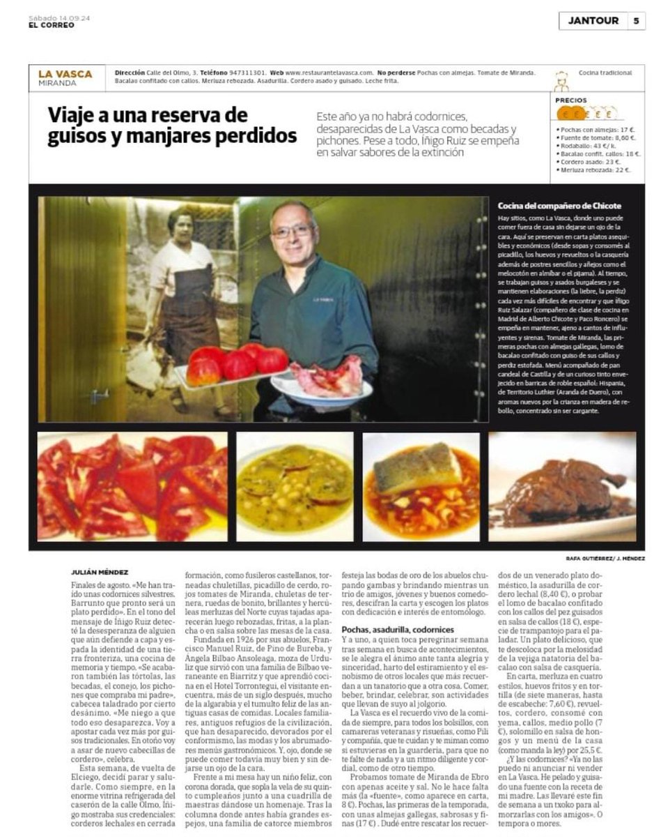 Hoy en Jantour de la mano de Julián Méndez <a href="/biembebido/">Julián Méndez</a>.