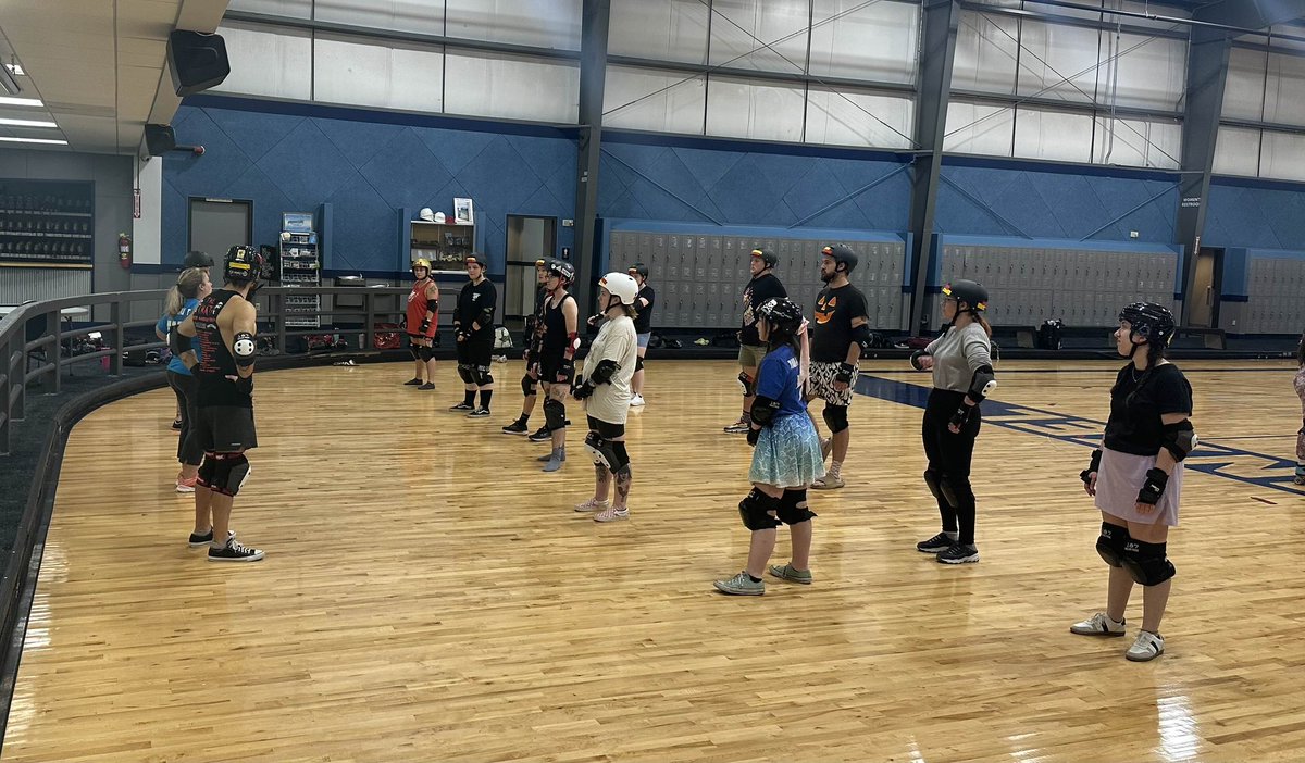 OmahaDerby's tweet photo. Day one of Crash Course exceeded all expectations! Thrilled for this new adventure and all the learning ahead!

#RollWithUs | #OmahaDRBY https://t.co/Xz8VmmDYgI