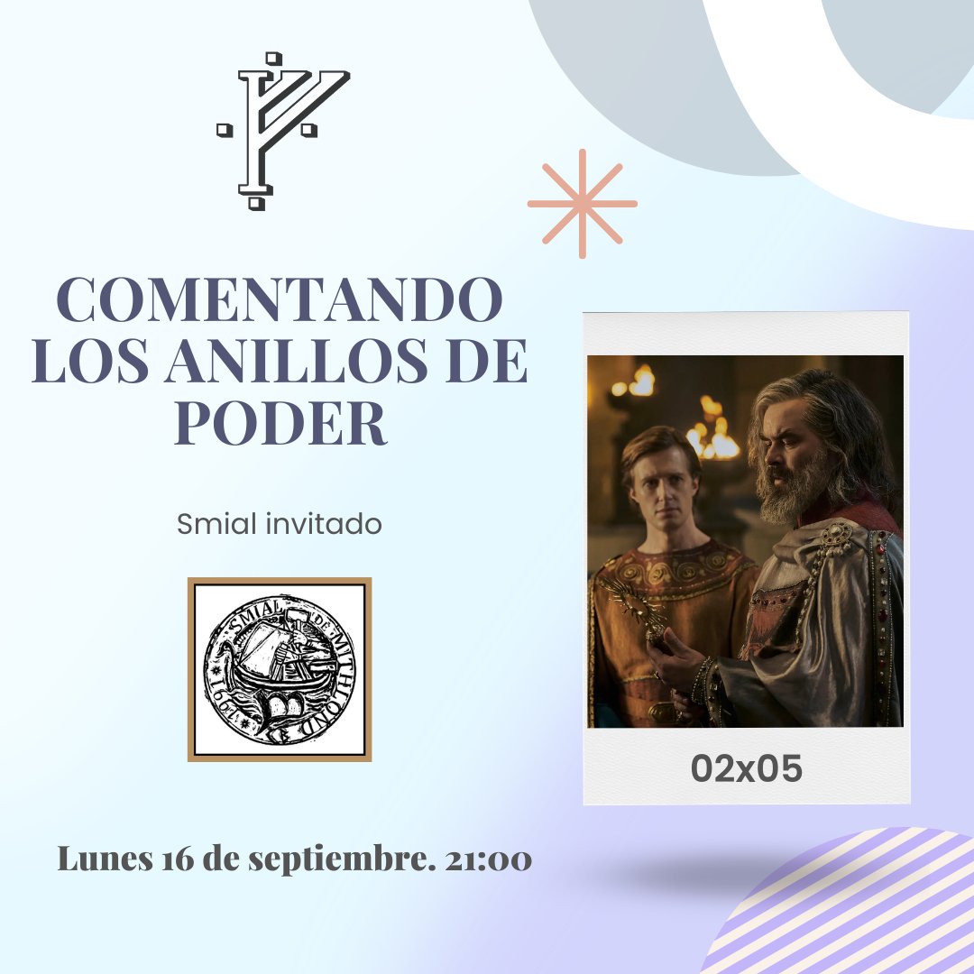 El equipo Twitch de <a href="/SocTolkien/">S.Tolkien Española</a> tiene todo preparado para recibir a <a href="/SmialMithlond/">Smial Mithlond</a> en un nuevo análisis de "Los anillos de poder".
