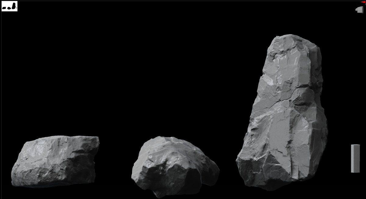 highpoly_'s tweet image. zBrush sculpting sneak peek! 🪨

Some behind the scenes of the upcoming kit @ kingdomcrafter.com

p.s. If you are interested in learning how to sculpt like this, leave a comment or DM.