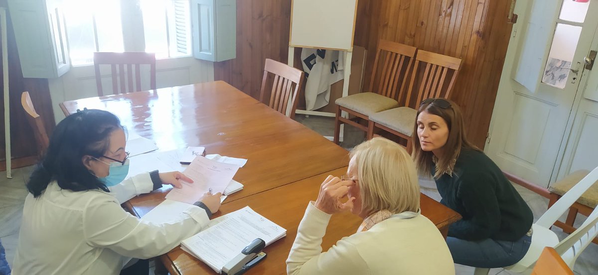 En  San José ,fueron pesquisados varios pacientes  con Catarata y Pteriguim , por los profesionales cubanos. 
#CubaCoopera.