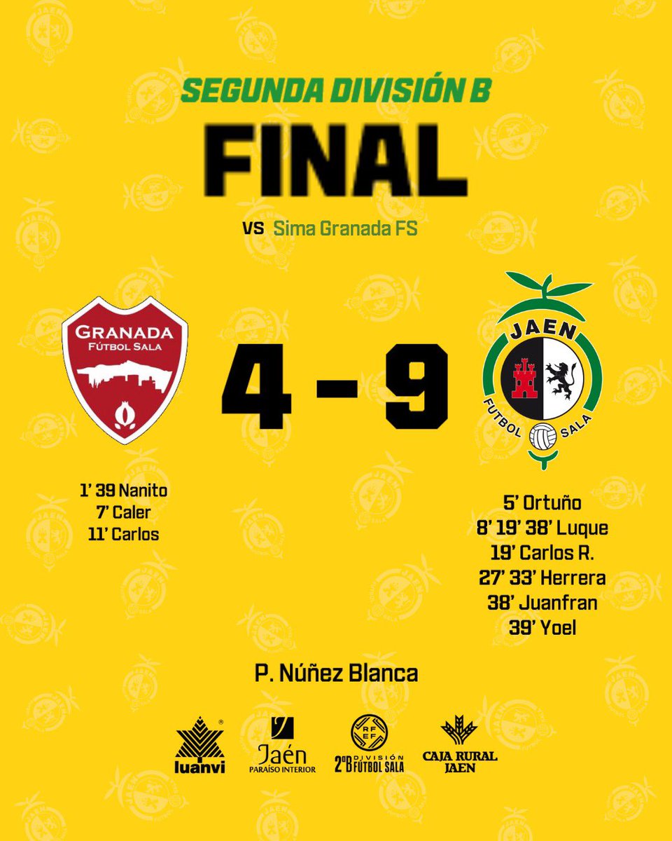 Jaén Paraíso Interior FS Base tweet media