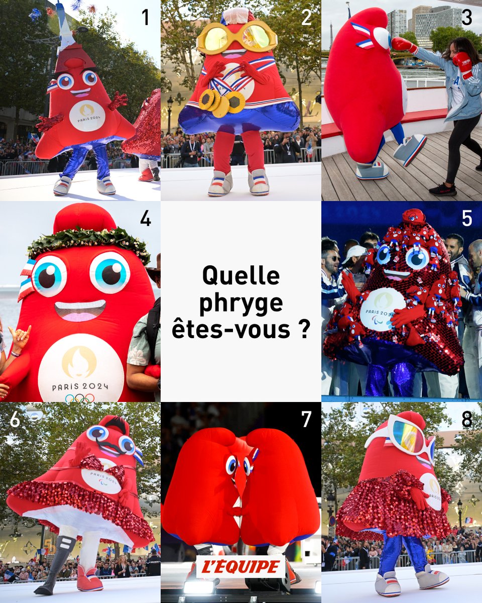 Les phryges ont défilé sur les Champs-Élysées, et tout au long des Jeux de Paris on en a vu de tous les styles ! #Paris2024