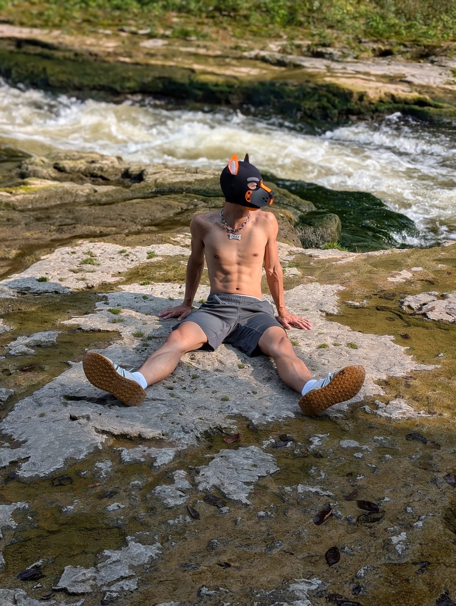 Close to getting wet...