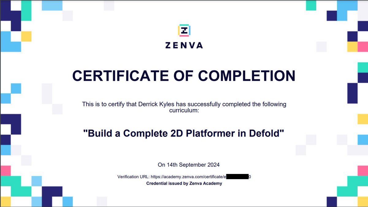 Dkyles77788's tweet photo. @pawel_developer @ZenvaTweets TAA-DAA....
#zenva #defold #madewithdefold
I did learn something to use for next game...the technique to streamline the messaging via extractions.
I do things directly right now, and I do not see a big performance, but the other way seems more efficient.👍💯 https://t.co/vmSRI0ceHR