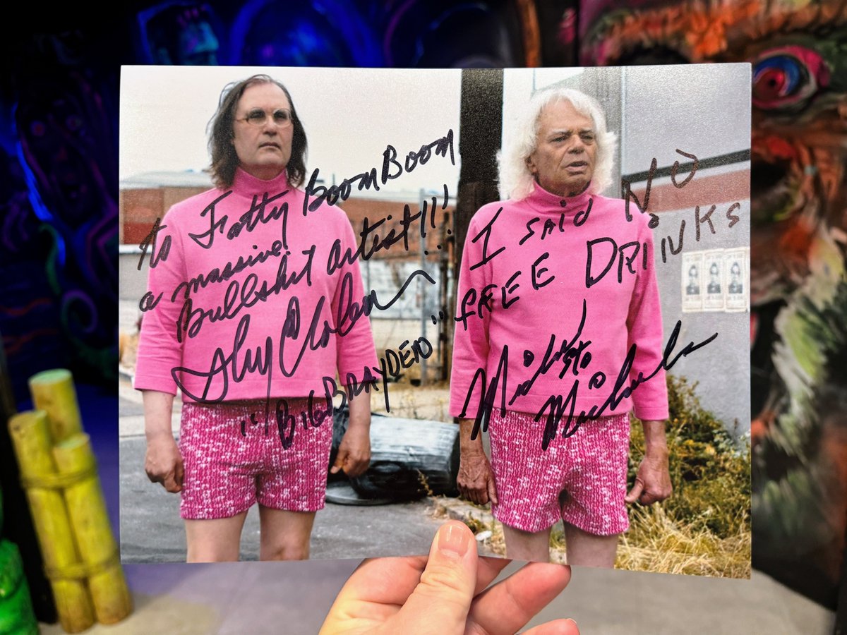 Awesome meeting <a href="/skyelobar/">SKY ELOBAR</a> and Michael St. Michaels. Nice dudes through and through, absolutely love grease.