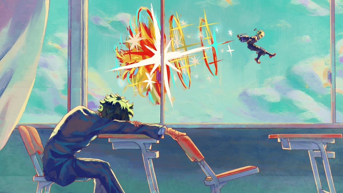 shizuhanaart's tweet image. oh, to fly with you again
#mha #bkdk