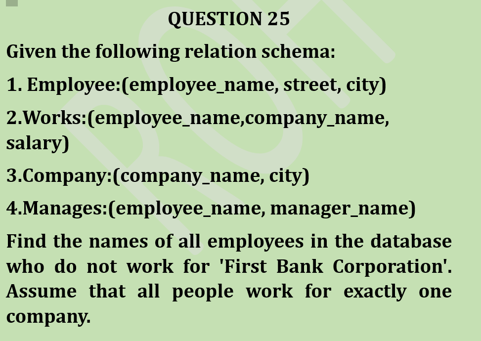 RebeccaOluwato3's tweet photo. MASTERSQL #Day25 #Question25 
#LearnwithRebecca #100daysofSQLexercises https://t.co/sHvto7SLKf