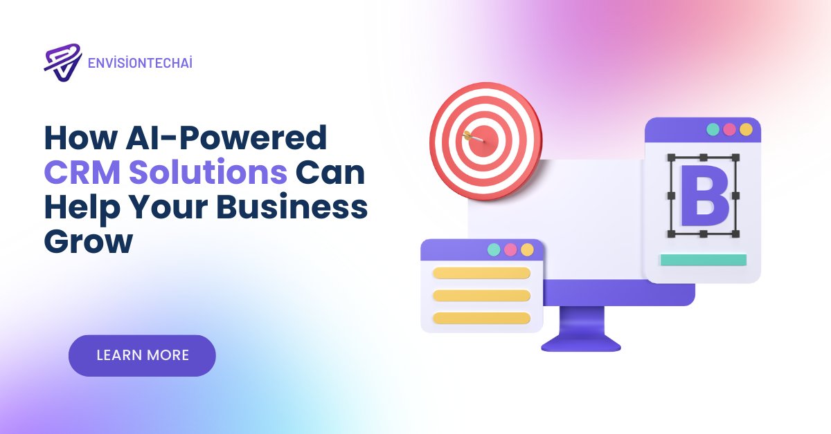 EnvisionTechAI's tweet image. Streamline your client management with AI-powered CRM! 🚀

✅ Organize sales activities
✅ Automate repetitive tasks
✅ Track communications
✅ Integrate your favorite tools

Grow your agency with ease! 🤖

#AICRM #AgencyGrowth #Automation