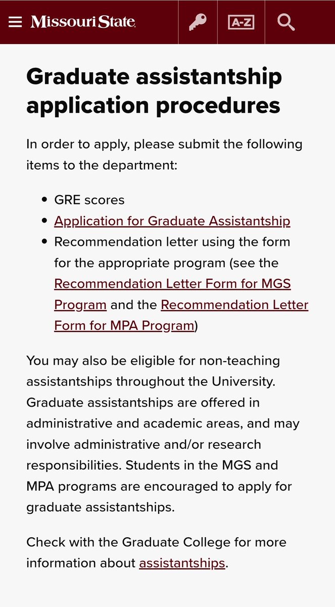 Funding for Political Science and Philosophy department at Missouri State University 
 missouristate.edu/PSP/gradassist…