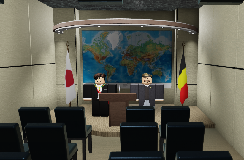 BEL_HMArthur's tweet photo. This evening, HM met with The Emperor of Japan. We discussed how we can both help each other &amp; our nations &amp; we are excited for more state visits to come in the future &amp; more relations. https://t.co/bbo8kilpuh