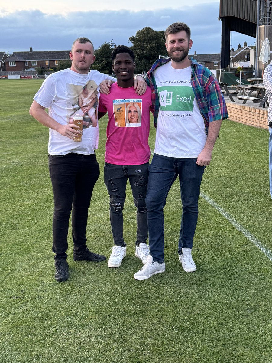 Let’s ignore the cricket today and celebrate a great turnout for our shite shirt exchange.