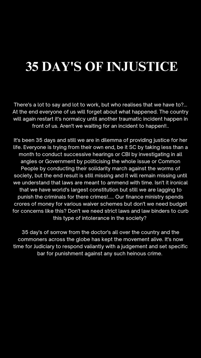 SurajBose6's tweet photo. Abraham Lincoln once said, "Democracy is the government of the people, by the people and for the people". If we, the common people of the country could choose our representative then we could also snatch that power from the chosen one. 

#JusticeAwaiting #JusticeForRGKar https://t.co/YhRDiuzQWh