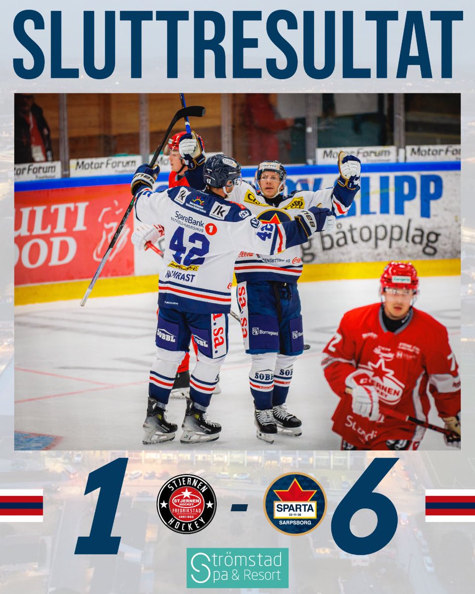 SPARTASEIER 🎊💙🫧

Deilig start på sesongen, og 3 poeng i banken med en gang👊🏼 Guttæne fortsetter å harve over Stjernen, og når vi teller opp til slutt står det 1-6 i protokollen, og ØSTFOLD ER FORTSATT BLÅTT 💙🫧 

Ses i Amfi’n på torsdag til HJEMMEPREMIERE!! 🫧💙 #EnAvOss