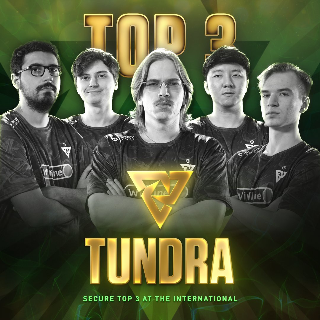 wykrhm's tweet image. Tundra are Top 3 at The International. Congratulations. #TI13 #Dota2