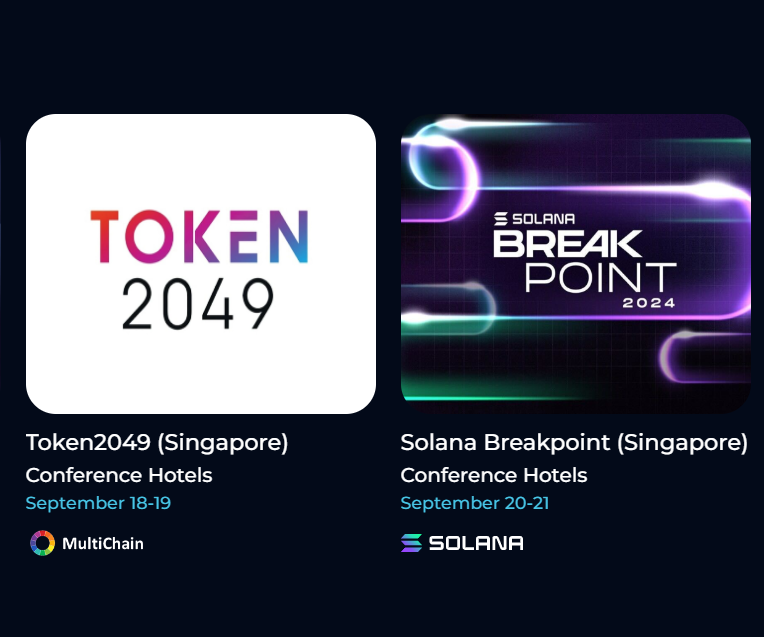 triprecsapp's tweet image. Making last minute plans to head to Singapore for Token2049 or Breakpoint? TripRecs has you covered for hotels.

Head over to the site (link in bio) and grab a room today!