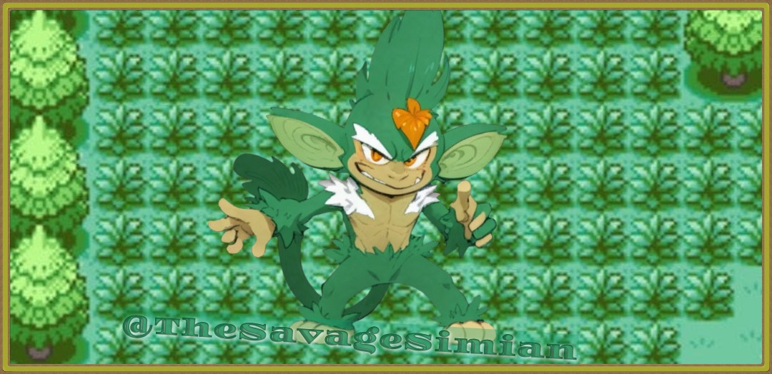 TheSavageSimian's tweet photo. *๐๐จ๐ค๐๐ฆ๐จ๐ง ๐๐ง๐๐จ๐ฎ๐ง๐ญ๐๐ซ ๐๐จ๐ข๐ฌ๐๐ฌ!*
โYou, stay outta MY grass.
Or I'll, botanically, kick YOUR ass!โ
Yep, this aggressive monk bounced up and down, throwing his fists forward and flaring his nostrils.
Don't return to monke.
-#PMDrp
-#PokemonRP
-#PkMnRP https://t.co/VlVGYcRvWM
