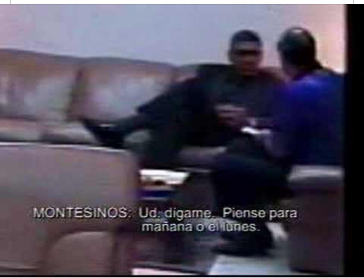 nesparch's tweet photo. Un día como hoy, hace 24 años. Cuando vimos la corrupción con nuestros propios ojos. https://t.co/ucG2qvwjL1
