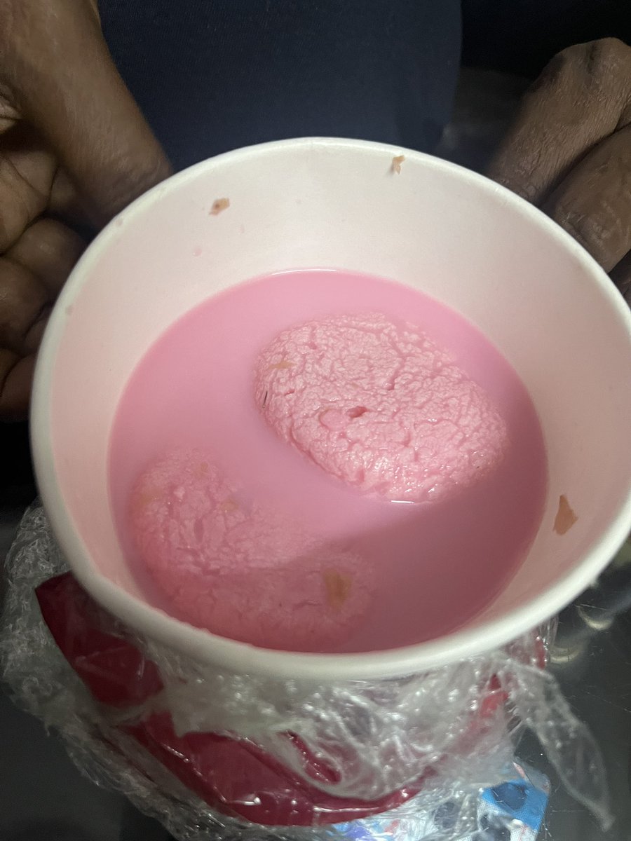KushalDevadana2's tweet photo. "Ordered Mango Lassi from India Sweet House via @Zomato, got Dry Fruit Lassi instead horrible! Rasmalai &amp; Rose Rasmalai? Just flavored water. No proper cap, just plastic covering the box. No Zomato branding, How does Zomato allow this? Switching to @swiggy_in. #Zomato #swiggy https://t.co/L4cOD1szEL
