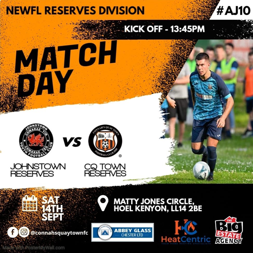 Full Time 

<a href="/JTYouthFC/">Johnstown Youth FC</a> 1-4 Town Reserves 

⚽️⚽️ John Tear-Edmonds
⚽️Jake Williams 
⚽️ Kieran Bennion 

MOM - Eric Thomas 

Town reserves make it 8 unbeaten and gain another 3 points

Some side this 👏👏👏

#KeepTalking