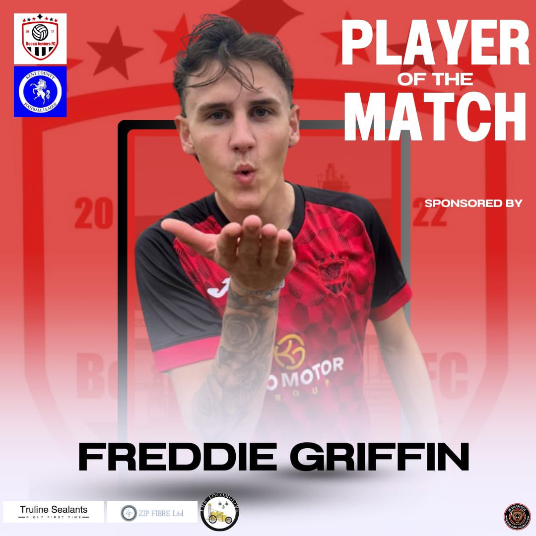 Freddie Steady Cook🧑‍🍳

A 36 Minute Perfect Hatrick By Freddie Griffin Followed By Goals From Deverson &amp; Stride See Bocca Coast Into A 5-1 Half Time Lead

Deverson Scored The 6th But Bocca Let It Slip In The 2nd 45 Conceding 3 Goals To Reduce The Scoreline

#UpTheBocca❤️🖤