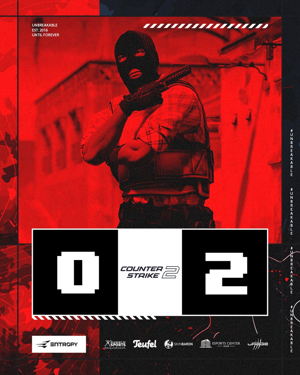 EntropyGaming's tweet photo. Das Diamond Team verliert leider auch das zweite Spiel beim #DACHCSMaster! Jetzt gilt es, das Spiel abzuhaken und sich auf das nächste vorzubereiten! 🔥

#unbreakable https://t.co/m6H2z8Bl6M