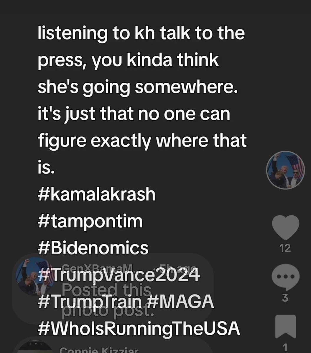 #kamalakrash #AFF #tampontim 
#Bidenomics 
#TrumpVance2024  
#TrumpTrain #MAGA
#WhoIsRunningTheUSA