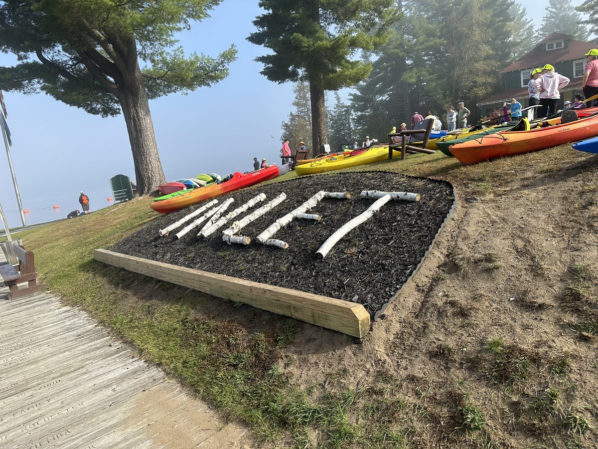 Beautiful day in the Adirondacks in Inlet today for the One Square Mile of Hope to benefit <a href="/URMed_GCH/">Golisano Children's Hospital</a>. We will see if we have once again hit a Guinness World Record.