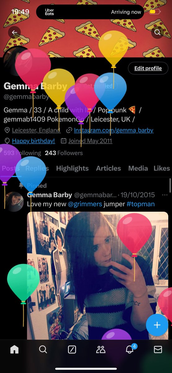 gemmabarby's tweet photo. It’s balloon day 🎈🥳 https://t.co/8Oec0eqo71