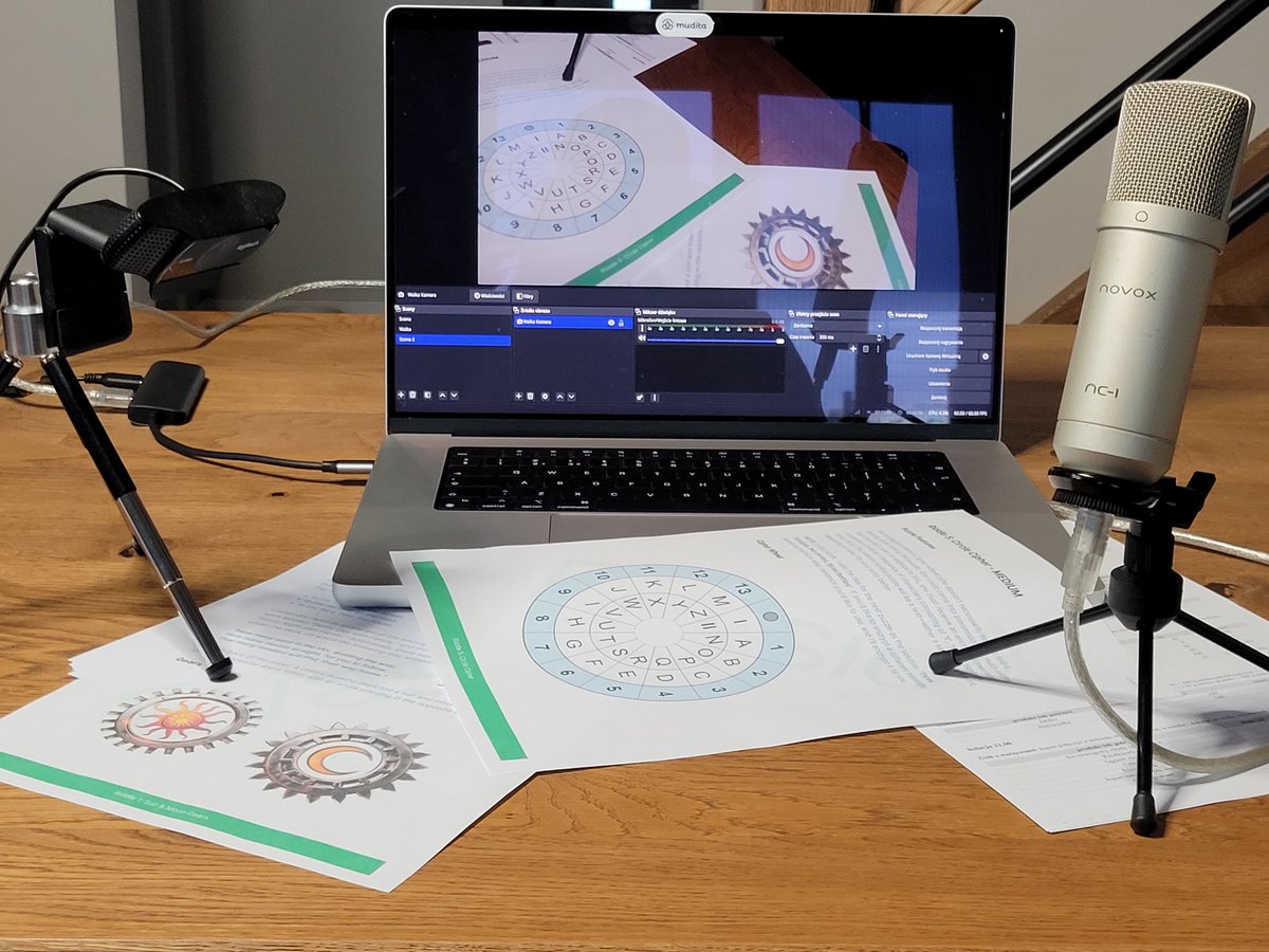 Evasio_Official's tweet photo. [Day 30/32] 🎬 We're thrilled to announce that we're currently recording our very first marketing materials! 📷🚀 The journey with our Escape Books is getting more exciting every day. Stay tuned for updates coming your way soon! 🚀

#buildinpublic #recording #ComingSoon #Evasio https://t.co/49LjAZ02IP