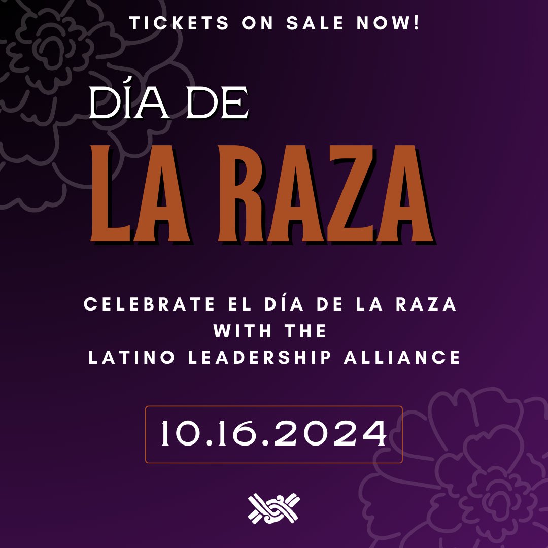 LL_Alliance's tweet photo. 🙌🏼Join us for Día de la Raza on October 16! 🙌🏼  We will be celebrating our incredible Leadership Academy Cohort 14, ✨Los Soles🌞 as they will be presenting their community project! Tickets are on sale now: https://t.co/B3xQtnaOgr #LatinoLeadershipAlliance https://t.co/YuLGf3rELT