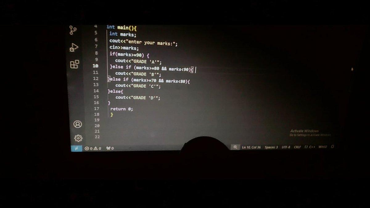 MANAVcodes's tweet photo. # Another day of learning DSA in c++ with @ShradhaKhapra_  mam 🙏🏻
☆TOPICS THAT COVERED TODAY☆ 
•Post/pre increment and decrement 
• Conditional statement (if else), (else if)......
#DSA #CodingJourney https://t.co/6hvsJVaJOy