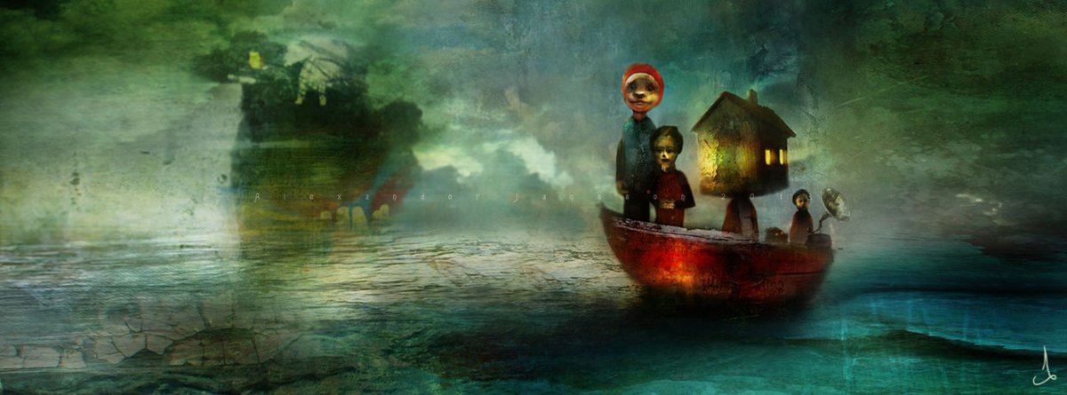 Hele_BR's tweet photo. El misterioso arte de Alexander Jansson https://t.co/l7k9CnRbQj https://t.co/XghStZGm1Q