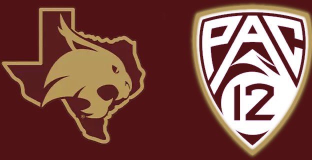 StateBy90's tweet photo. I’m Hearing strong rumors that TXST has turned into a legitimate candidate for @pac12 in the event a Texas school like UTSA is invited for membership. 

I’m also hearing that @American_Conf is also looking into a potential @TxStateBobcats invite, if Memphis/Tulane is poached. https://t.co/NE4LT0xZOA
