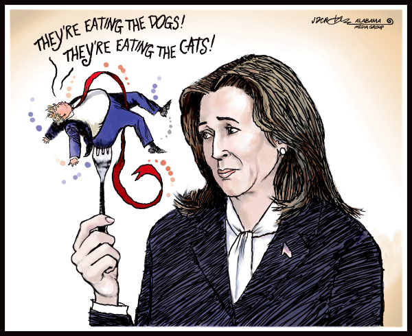 ablueview's tweet photo. According to everyone not in the #TrumpCult, 2 key things happened at the debate:
1) Harris easily passed the critical-to-every-challenger, Commander-in-Chief test
2) The reality that #TrumpIsSmall was apparent to ALL low info viewers 

#HarrisWalz2024 #BlueWave2024 #TrumpIsUnfitForOffice #ABlueView