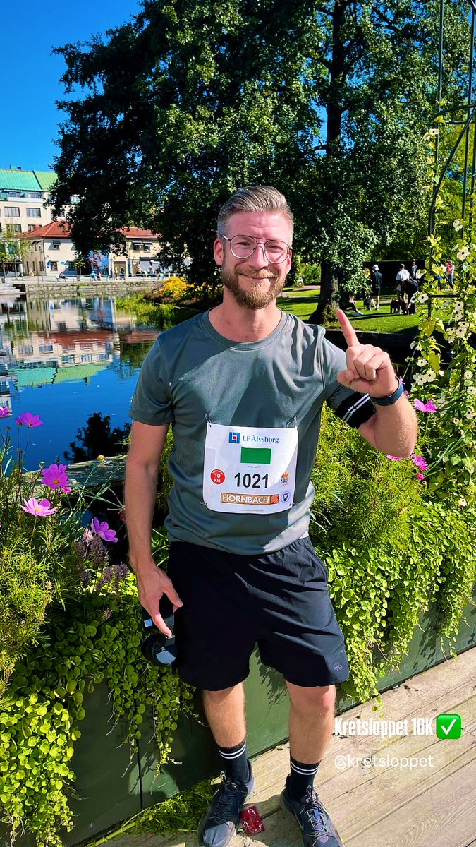 My first running race 10K ✅
Kretsloppet i Borås 

#Kretsloppet #Running #Race
#RunningRace