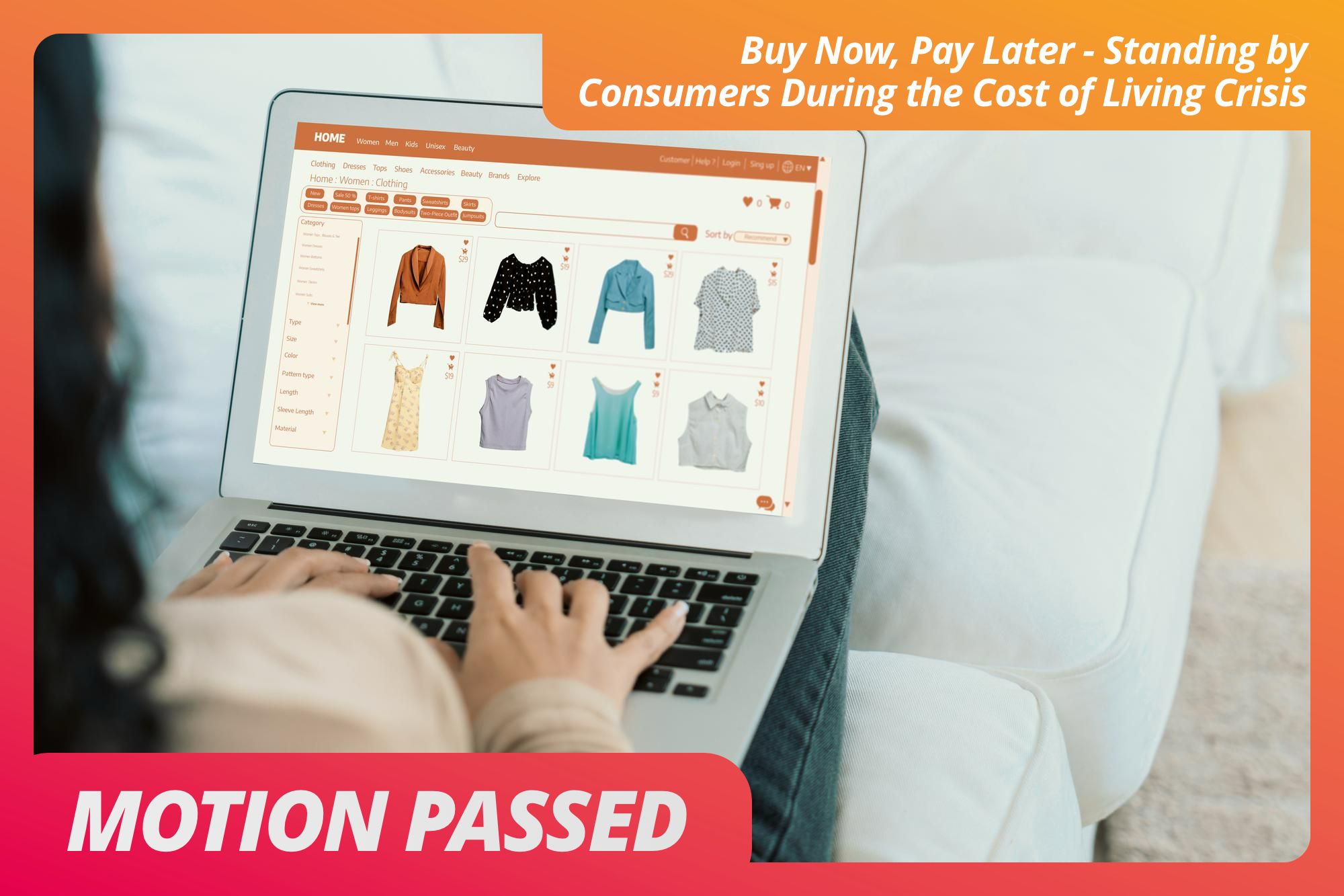 Buy now pay later clothes and shoes deals