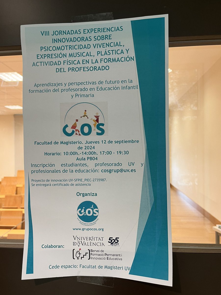 CosGrup's tweet image. El pasado jueves celebramos las VIII Jornadas de Innovación Educativa
Compartimos y encontramos sinergias entre proyectos de innovación para este curso! Gracias compañeras y compañeros😊 Acercando la Universidad a la Escuela #grupocos Gracias @sfpieuv @UV_EG #formacionprofesorado