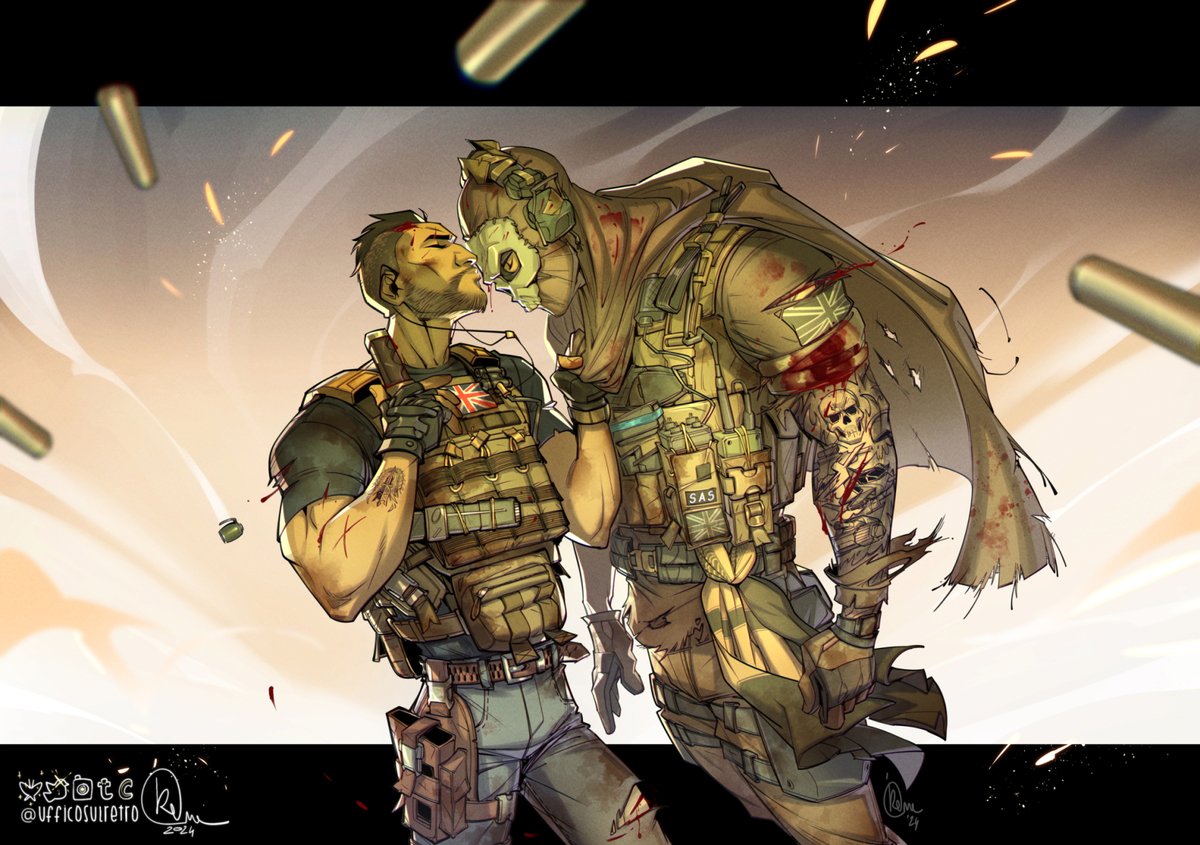 💀 ​Ghost x Soap 💣​
🔥 Commission for <a href="/deademyers/">banned from glitter.</a>
❣️ Thank you! 

#cod #GhostSoap #commission