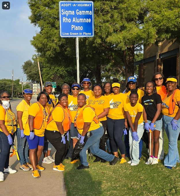 SGRhoPlano's tweet image. Earlier this year, Lambda Upsilon Sigma became a community partner with
the City of Plano, Texas Adopt-A-Highway Beautification Community
Program. This partnership led to the Chapter adopting a street,
in the Douglass Community.  #GreaterService #GreaterProgress
