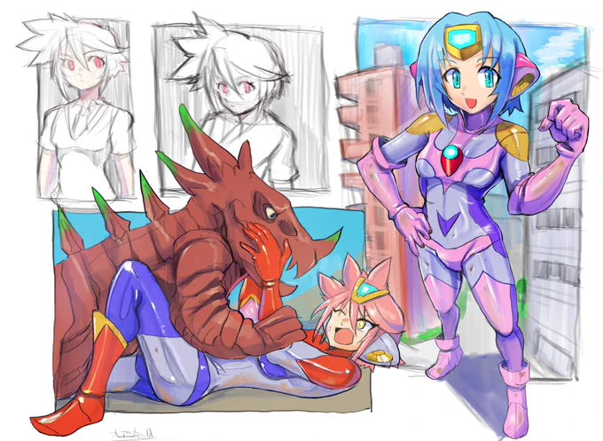 しょーもない話。私、弱点のあるヒーローに魅力を感じるの、ウルトラマンとか色々だけど、もちろんめっちゃ強いんだけど弱点があるのにも関わらず助けに来てくれるのってヒーローの愛だと思うんよねぇ~。今の風潮って俺つえーってので私の考えはそぐわないのかも知れないけどねw 