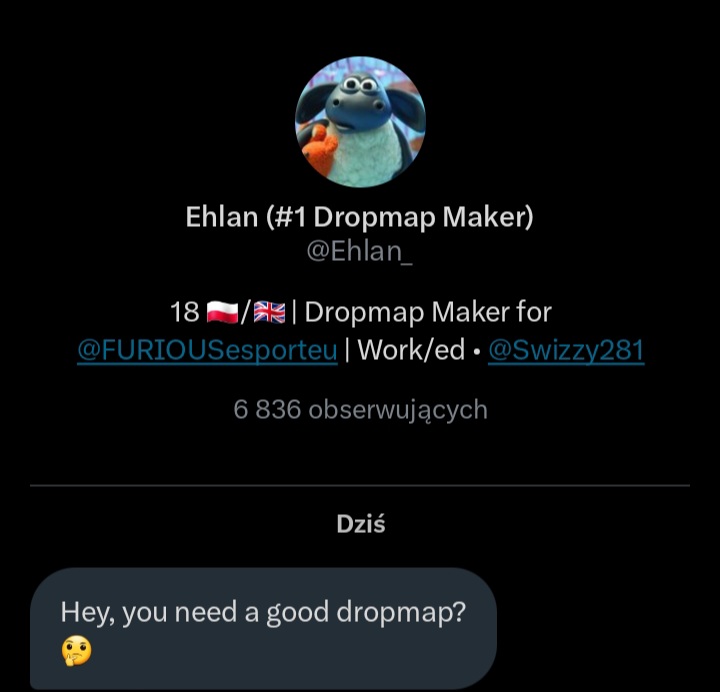 Ehlan (#1 DROPMAP MAKER) tweet media