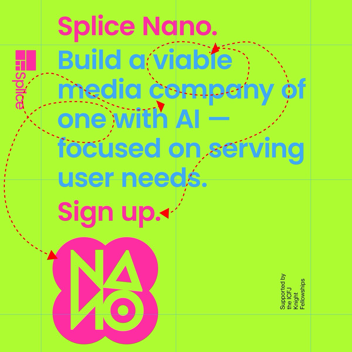 .<a href="/ICFJKnight/">ICFJ Knight Fellowships</a> Fellows <a href="/alansoon/">Alan Soon #splicebeta</a> &amp; <a href="/rishadist/">Rishad</a> of <a href="/splicenewsroom/">Splice #splicebeta</a> are creating a community of mavericks around the idea that it’s possible to build tiny solo media companies, called Nanos, through the thoughtful use of AI. Join the movement: buff.ly/3MByeHZ