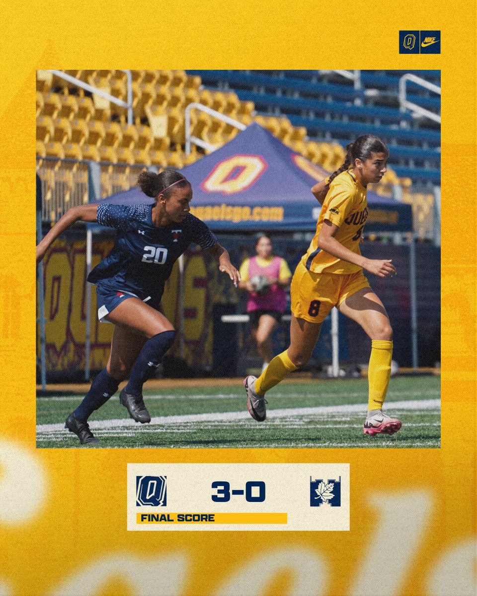 queensgaels's tweet photo. WSOCโฝ๏ธ: FINAL SCORE
QUE: 3
TOR: 0
Womenโs Soccer takes a Home Opener Win against the Toronto Varsity Blues!
Catch them tomorrow back at Richardson Stadium welcoming the Carleton Ravens!
#ForGold | #ChaGheill https://t.co/1EMpHPKzUm