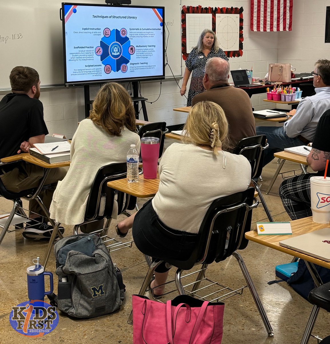 K1Education's tweet photo. #ScienceSaturdays in Tipton County, TN 🔭
#KidsFirst coaches support K-12 educators as they navigate through #ELA and #science workshops to prepare for the upcoming year. 
.
.
#TNDivision #KidsFirstAlways #Teaching #Learning #education https://t.co/RnPltlSiKu