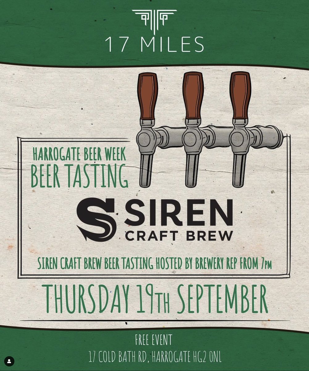 Harrogate Beer Week tweet media