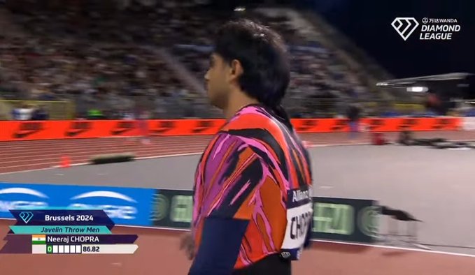 Dhruvkhann63823's tweet photo. "Disappointed with Jio Cinema! 😡 They used Neeraj Chopra's image to promote the Diamond League but didn't show the event. Misleading and unacceptable! #DiamondLeague #NeerajChopra #OlympiacosFC #PoorCoverage"
 #NeerajChopra https://t.co/7RvtZuidNL
