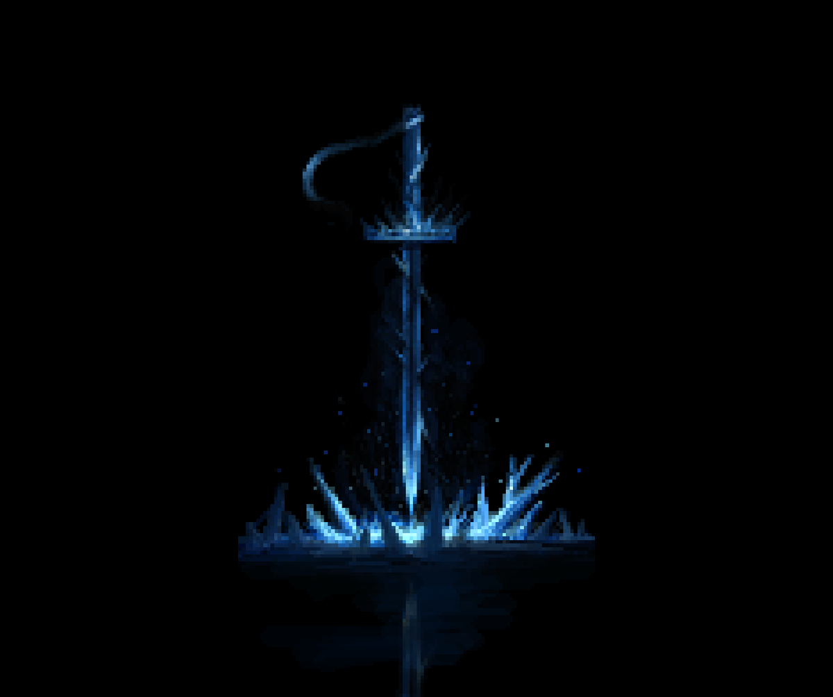 atichiipixels's tweet photo. Dark Ice 
#swordtember2024 https://t.co/o1arG7eekF